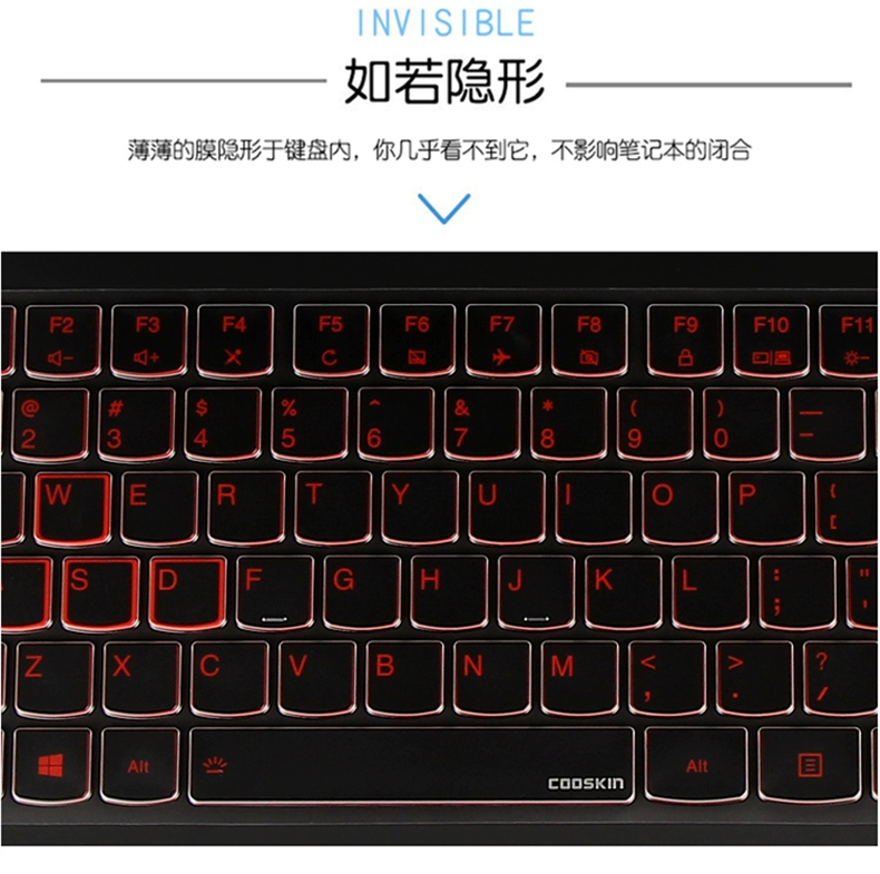 Lenovo Lenovo LEGION cứu tinh Y7000 trò chơi của máy tính xách tay R720 15,6 inch Y520 P E bàn phím màng bảo vệ 17-inch Y730 Y530 E520 pad bụi che 14 - Phụ kiện máy tính xách tay