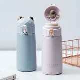 Чашка изоляции дама -начальная школа Портативная водяная чашка простой прямой прямой прямой детский спец