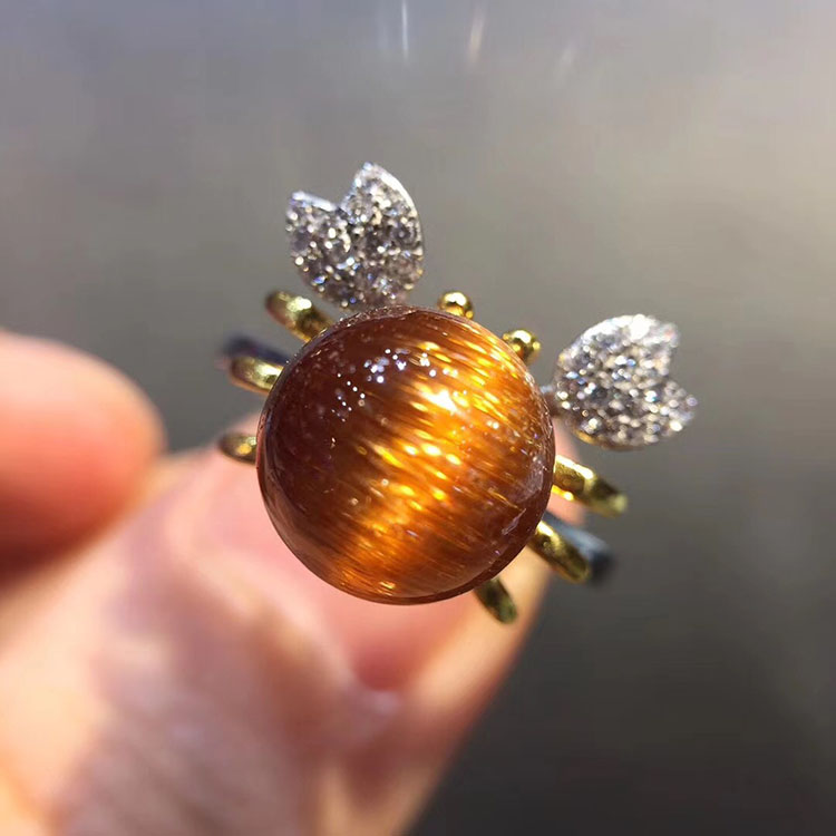 Bague mixte OTHER   en Cristal naturel pierre semi-precieuse - Ref 3086926 Image 91