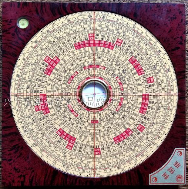 The new 8-inch RMBthree-3 combined integrated disc professional compass Luo Jing of the Xingning Shining Hall in Guangdong