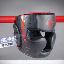 Head protective gear Adult taekwondo Childrens boxing helmet headgear Male loose Thai Tai Fist Thickened Pulpit Training