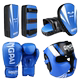 Boxing gloves, sparring kicks, target helmets for adults
