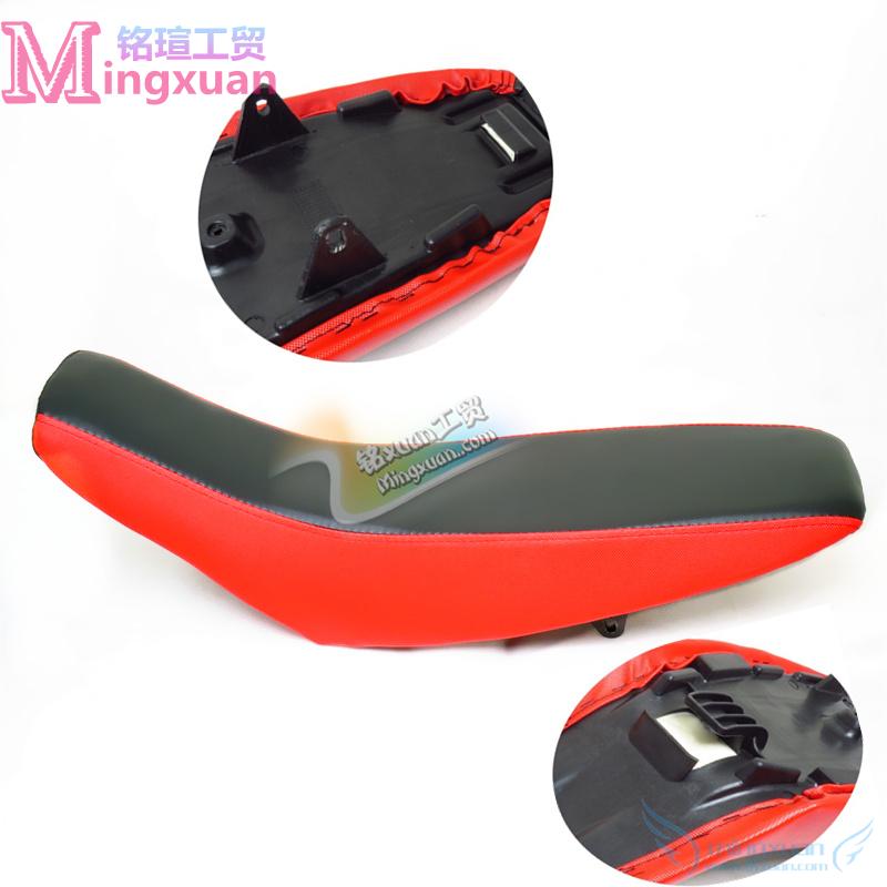 CQR250 / 150 off-road xe máy đệm ghế sửa đổi dày ghế túi màu đỏ ghế da đệm phụ kiện phổ quát yên xe máy