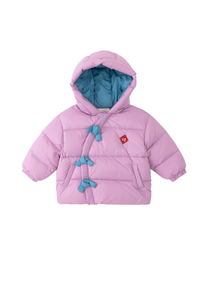 嘟嘟家儿童新年拜年服男童羽绒服冬季宝宝红色喜庆唐装女童过年装