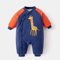 Оранжевый рукав темно -синий жираф