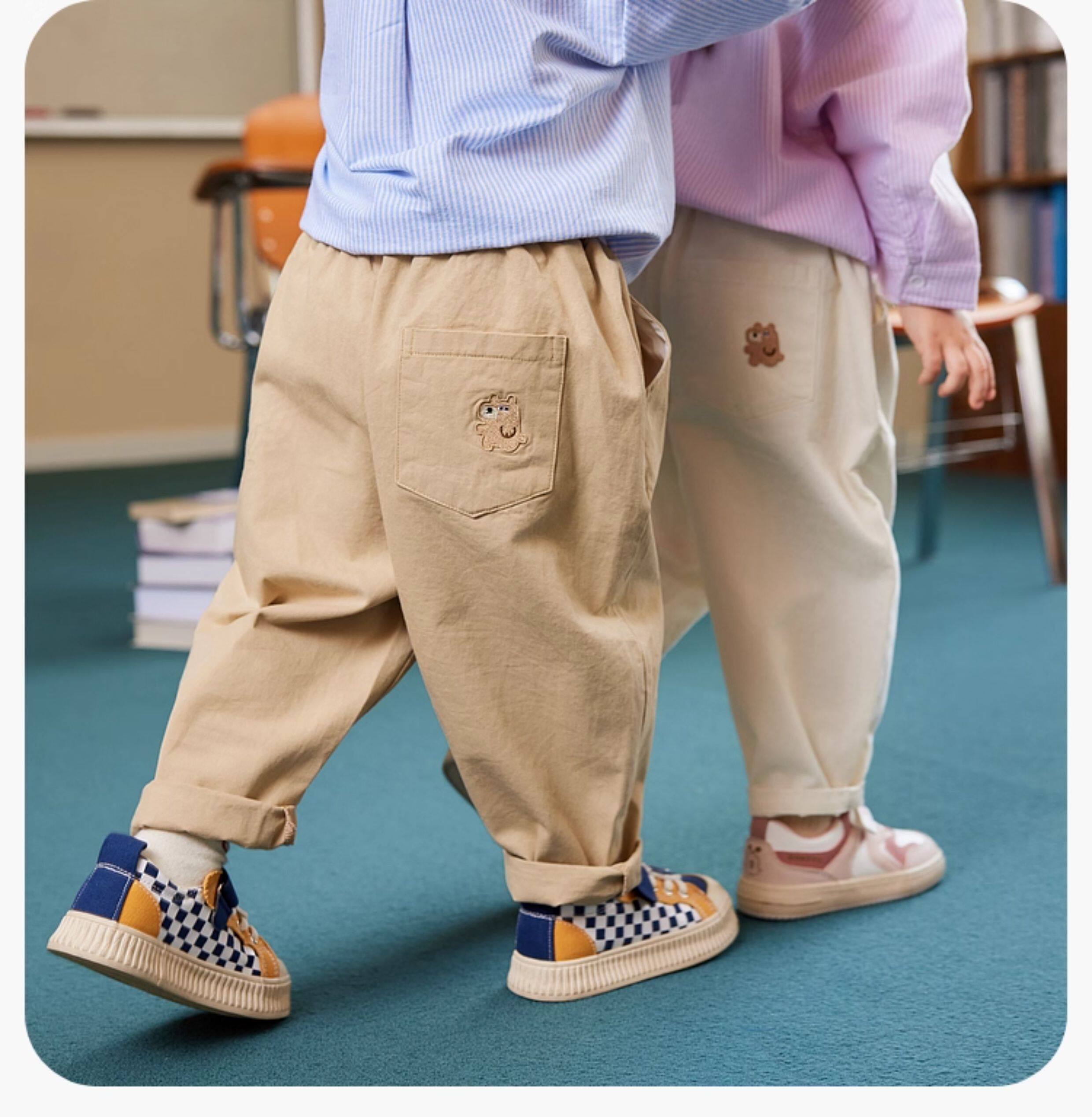 Dudu Baby plus Velvet Boys' Autumn and Winter Models Pants — 26