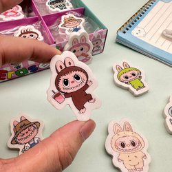 Cartoon Laddudu Eraser, Special for Primary School Students, No Crumbs, Creative Shape, Stereo Eraser, Kidsren's Kindergarten Prizes