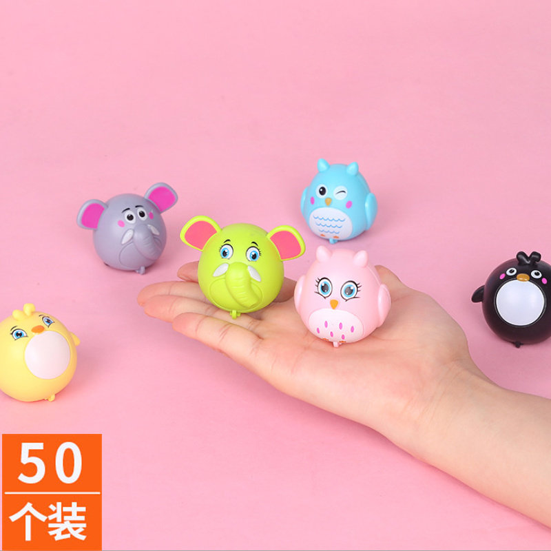 Cartoon Creativity Return Force Car Toy Car 2-6 Year Old Children Back Force Animal Kindergarten Kids Small Gift Prizes