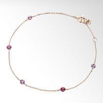 Japan StarJewelry crystal ying jewel series pomegranate stone moon stone yellow jade 10K gold bracelet