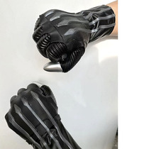 (NM Yumoyuan) Masked Rider New faiz cos gloves dark gray rubber arrows 3D printed silver fingers