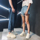 Men's shoes spring 2024 new couple sports white shoes versatile thick sole heightening dad shoes men's trendy shoes summer