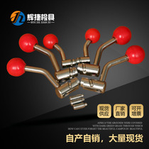 Mismi automotive inspection standard parts Flip slip card board mechanism left and right plug pin Eccentric compression rotary pin