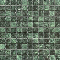 25 керамических больших цветков зеленого цвета A03