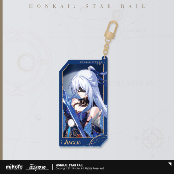 Stars Invitation Series Quicksand Acrylic Pendant miHoYo