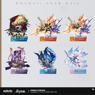 Honkai Impact: Star Dome Railway Stand Painting Series Stand Board
