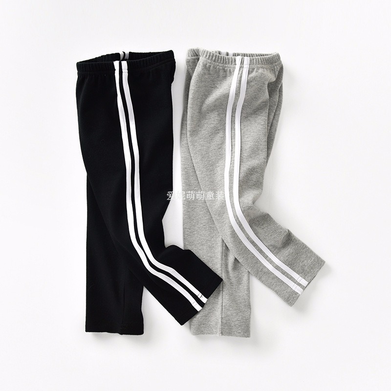 Boy sports pants trousers in trousers Long pants for children 2 autumn children 5 year old children casual 3 spring and autumn children clothing pants 4 pure cotton girl clothes pants