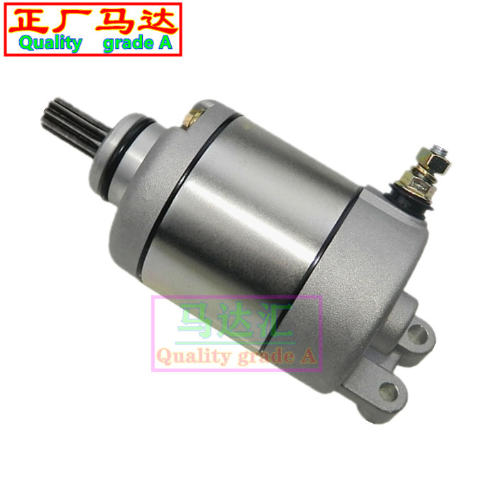 Application of the minigree BJ250-15A small yellow dragon BJ250-15E TNT250 start motor motor carbon brush
