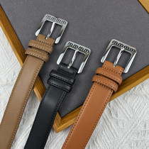 2022 new belt womens leather all-match belt decoration with skirt suit sweater waist seal waist ins style