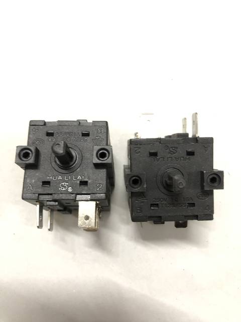 Fz31-9 Selector Switch, Cycle Position, Double-Layer 8-Pin 6-Speed Rotary Switch, 16A 250Vac, Brand New