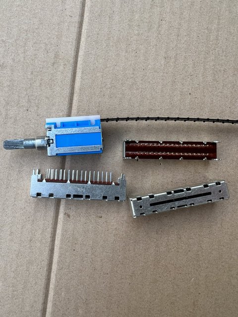 Japan Alps Lasso Band Rotary Switch, 6-Position Double Row 32 Pins, Handle Length 25mm, Brand New