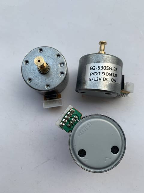 Vinyl Record Player Gramophone Motor Eg-530Sg-3F 9/12V Dc Forward Rotation Brand New