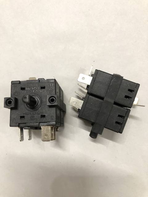 Fz31-9 Selector Switch, Cycle Position, Double-Layer 8-Pin 6-Speed Rotary Switch, 16A 250Vac, Brand New
