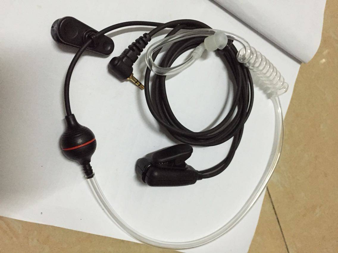 South Korean talkback telephone earphones line-in-ear style with wheat air ducts earplugs 2 5mm plugs brand new-Taobao