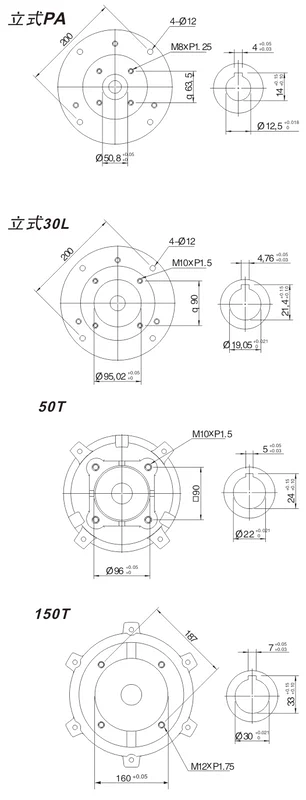motor thủy lực cũ Đài Loan Qunce Motor RADE SY MARK CẢM ỨNG 3 PHA C0/CO1 2 3 5-43B0 motor thủy lực danfoss motor bơm thủy lực