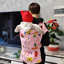 Baby back old strap Sichuan traditional thin cotton scarf back and back hug baby out simple back bag