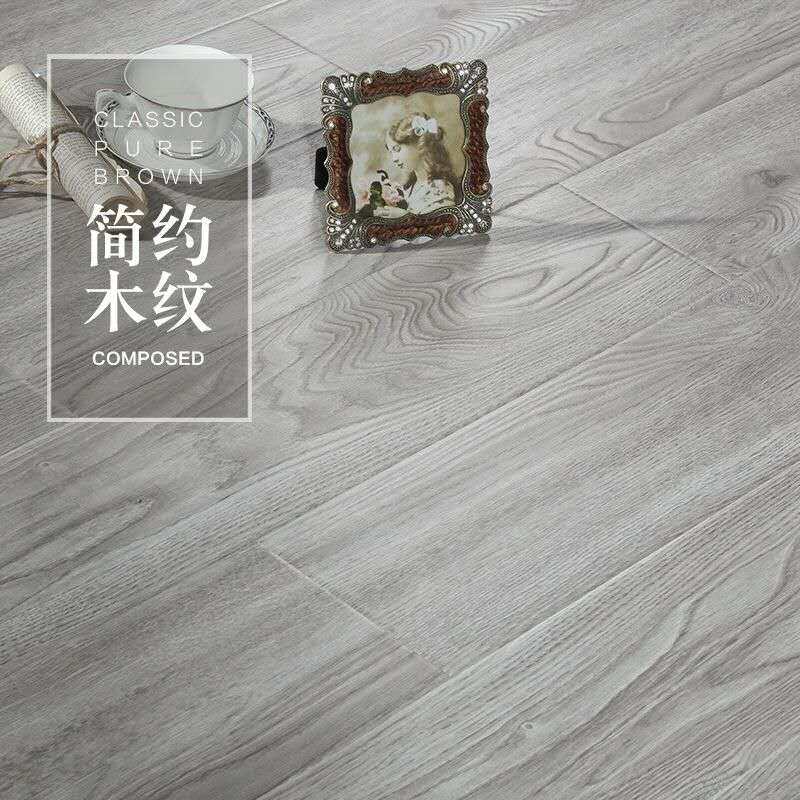 Laminate wood flooring 12mm home special price manufacturer project environmental protection wear-resistant waterproof gray dance room floor