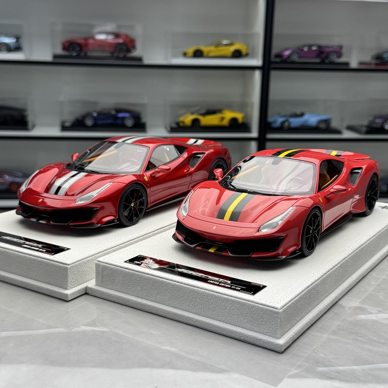In Stock 1:18 Bba Model Ferrari 488 Pista Limited Edition Resin Car Model In Stock 1:18 Bba Model Ferrari 488 Pista Limited Edition Resin Car Model