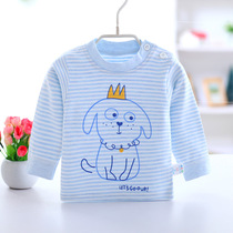 Close cotton men and women just out of the birth of the base autumn coat 23 newborn month baby one-year-old baby top underwear two