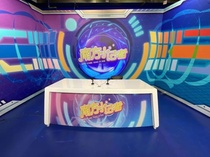 Children host lecture table Company education and training institutions cashier broadcast paint School broadcast table Studio