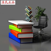 Paint front desk Environmental protection No smell Dance school art bar Fashion atmosphere Cartoon bar Preschool bar