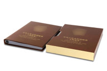 Huayi high - end skin surface 2010 - 2016 small edition of stamps collection empty books