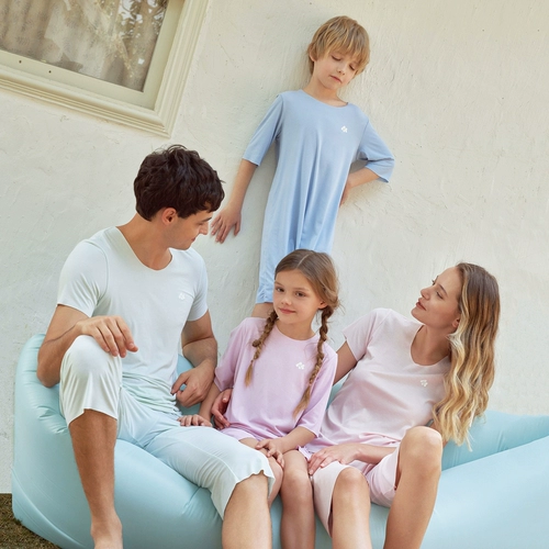 Детская пижама, детский спальный мешок подходит для мужчин и женщин, короткий рукав, подходит для подростков