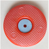 Wire mesh hot melt gasket white 65 type thickened red 70 tunnel waterproof plate magnetically welded plastic hot melt round gasket