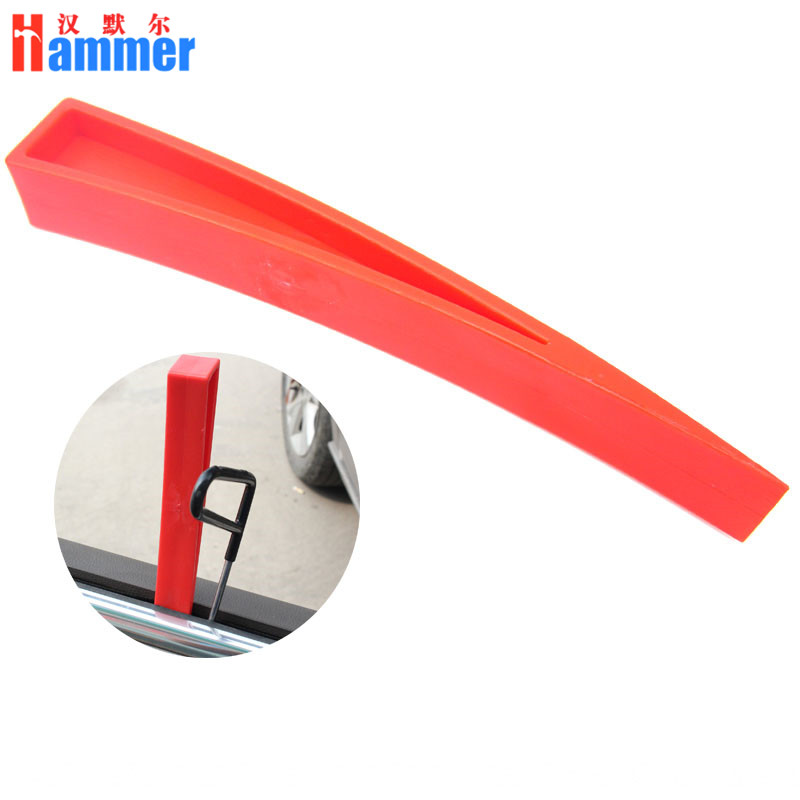 Car recessed repair aids red nylon clips Wedge Support Window Slit Accessories Free Sheet Metal