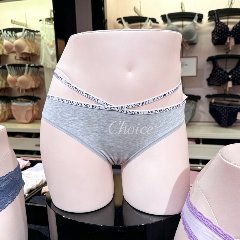 Victoria's Secret Cross-Logo Letter Belt Panties Sexy Low-Waist Versatile Cotton Briefs for Women 2026 Summer Victoria's Secret Cross-Logo Letter Belt Panties Sexy Low-Waist Versatile Cotton Briefs for Women 2026 Summer