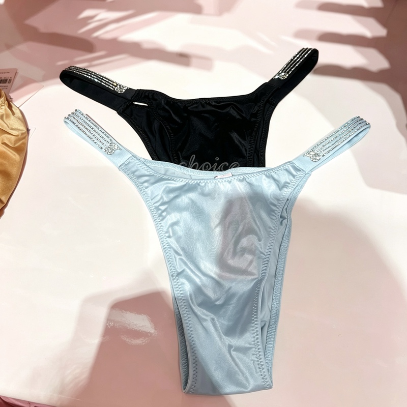 Victoria's Secret Rhinestone Belt High-Waisted Panties for Women 2026 Summer