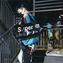 Hong Kong Flagship Genuine Leather Short Travel Bag Men Large Capacity Business Women Hand Luggage Bag Dry Wet Separation Fitness Bag