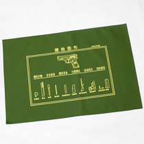 60*90CM92 type hand wipe gun pad cloth moisture-proof waterproof canvas pad equipment disassembly wipe pad tool pad cloth