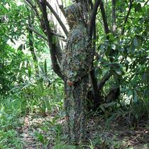 Maple leaf color Four Seasons camouflage clothing 3D three-dimensional auspicious clothing breathable camouflage clothing hunting clothing bird watching