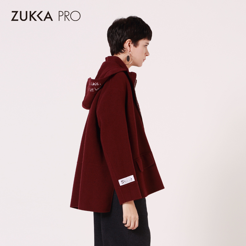 ZUKKA PRO Winter thời trang New Rate Pure-Màu len Drucka nữ