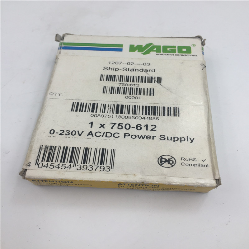 WAGO Wanke PLC module 750-612 spot real shot