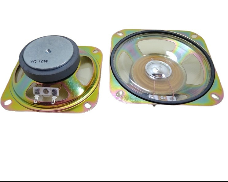 4 inch 60 transparent waterproof 4 Euro 10W speaker bathroom public parking background lawn speaker sound big special price