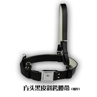 [Кожаная модель] Клык пряжка+черная