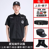 Лето с короткими рукавами (топ + брюки + логотип + пояс + шапка + туфли)