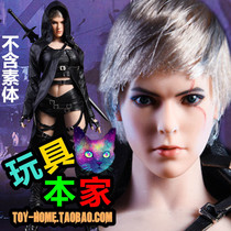 VSTOYS 19XG47 1 6 White Wolf Assassin Killer Leather Clothing Set Head Carving Free of Body