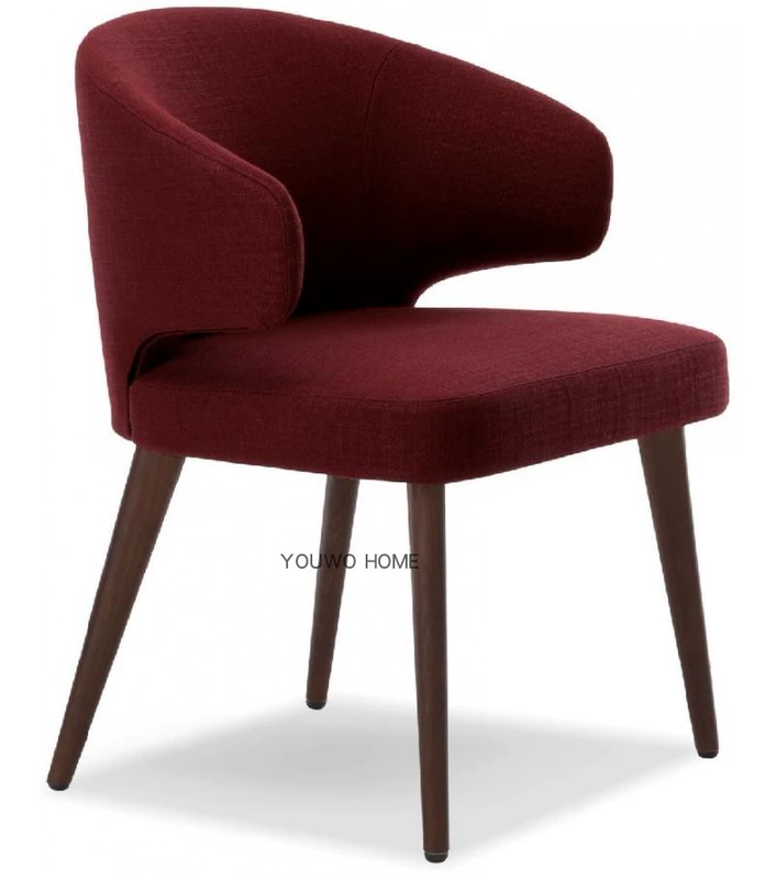 Ghế ăn Minotti Aston Ghế ăn đơn giản thiết kế nội thất Ghế sáng tạo Bắc Âu